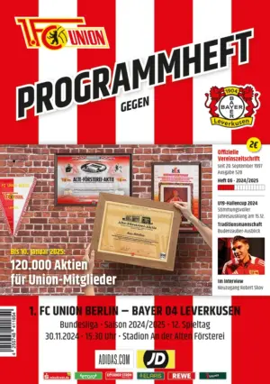 Saison 2024/25 Heft 06 - Bayer 04 Leverkusen